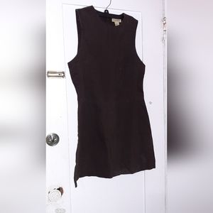The Limited Chinos Brown Sheath Casual Dress Back Zip Sleeveless Size 8